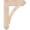 Ekena Millwork Thorton Arts and Crafts Smooth Bracket w/ Offset Brace, Douglas Fir, 7 1/2"W x 24"D x 32"H BKT0806X24X32THR03SDF - alternate 3